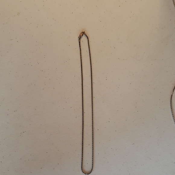 16 in silver wheat chain - Picture 1 of 1